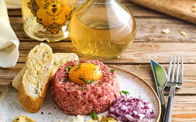 Steak Tartare & the Ancient Honey Wine Connection